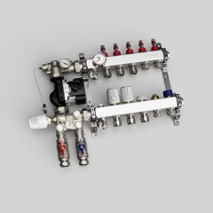 Manifold 5-port With Mixing Unit And Actuator