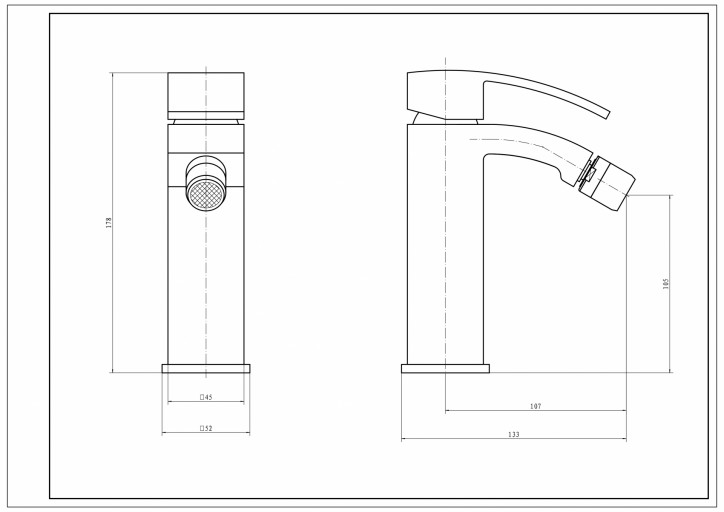 TAP002FL - Technical Drawings