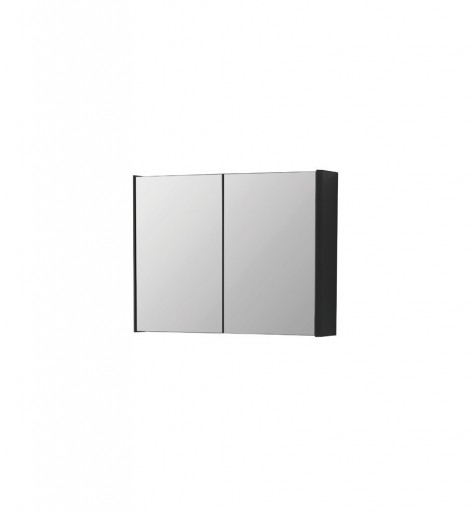 FUR467CA - 800mm Mirror Cabinet - Anthracite