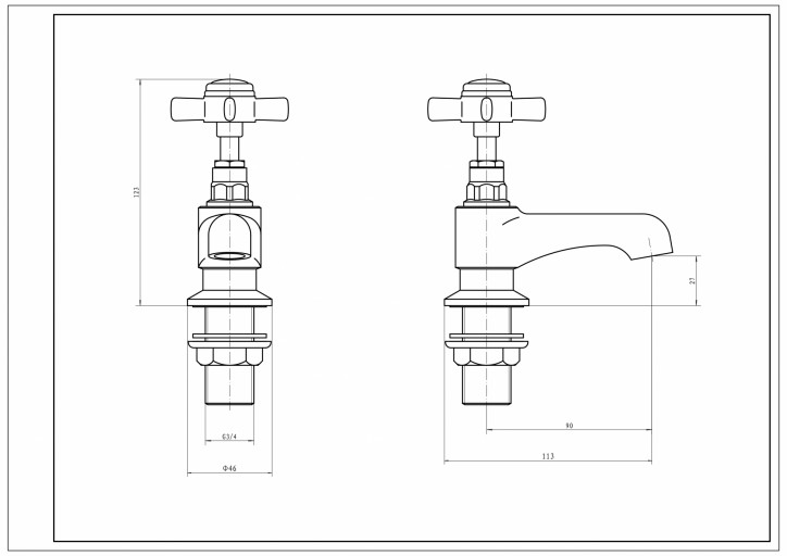 TAP104KL - Technical Drawing