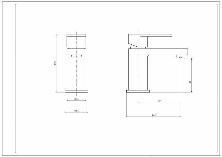 TAP040LO - Technical Drawing