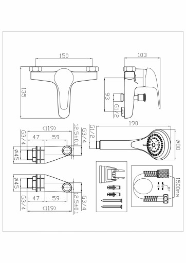 TAP112G4K - Technical Drawing