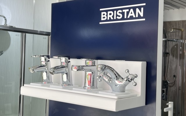 16 - LAZA Bathroom Showroom -  Edmonton - Bristan basin taps