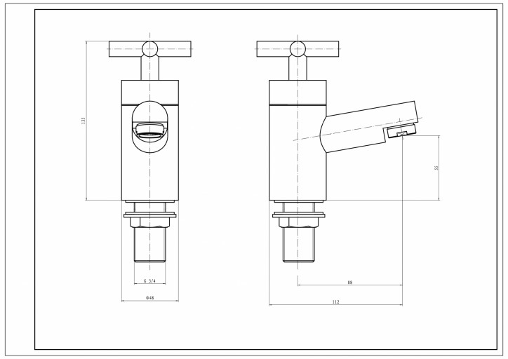 TAP085TI - Technical Drawing