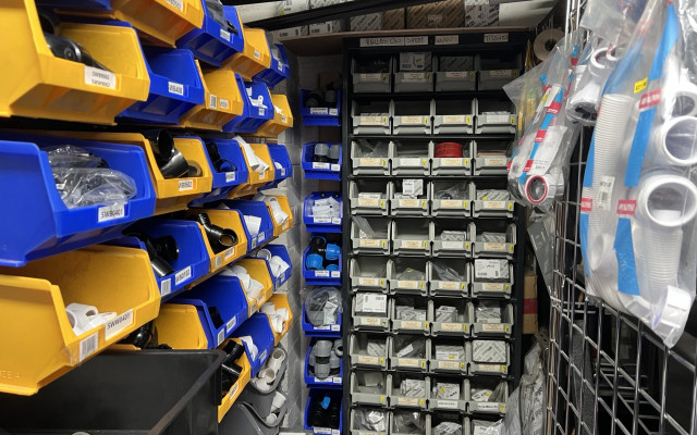 Pipes and Fittings Storage