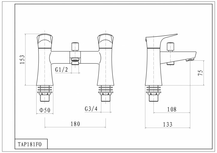 TAP181FO - Technical Drawing