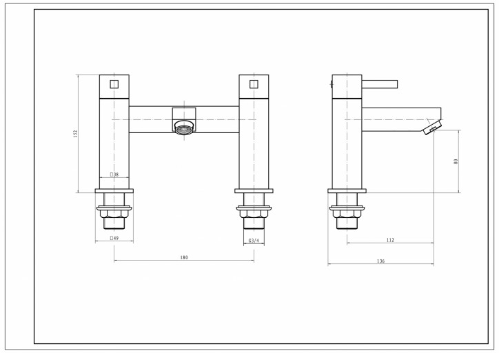 TAP052PR - Technical Drawing
