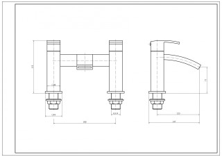 TAP004FL - Technical Drawings