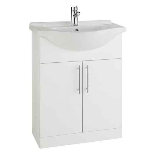 FUR608IM With RWF65BASIN - Impakt 650mm Cabinet With Basin Image With Tap